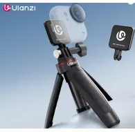 Ulanzi IN08 magnētiskais adapteris GO Ultra kamerai ar statīvu, demonstrējot drošu magnētisko fiksāciju un vieglu alumīnija sakausējuma konstrukciju vlogiem un aktīvai filmēšanai.Ulanzi IN08 magnētiskais adapteris GO Ultra kamerai ar statīvu, demonstrējot drošu magnētisko fiksāciju un vieglu alumīnija sakausējuma konstrukciju vlogiem un aktīvai filmēšanai.