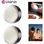 Ulanzi MFL01 Mini переносной фонарик для смартфона с магнитным креплением, 10Вт LED свет для видеоблогинга и мобильной съемки, бицветовая температура 3200K-5600K, 5 уровней яркости, дистанционное управление затвором