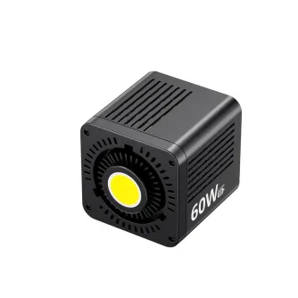 Ulanzi C60 60W Bi-Color Video Light with COB technology, showcasing a compact design, bright 60W illumination, and adjustable color temperature.