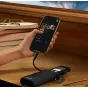 Ulanzi CR2 visapakāju kartītes nolasīšanas ierīce ar USB 3.1 pārsūtīšanas ātrumu, savienota ar viedtālruni, ar izvelkamu kabeli un karabīnu, ideāla fotogrāfiem un satura veidotājiem