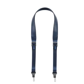 Ulanzi CSS1 U-Snap Midnight Blue camera shoulder strap featuring padded comfort, quick-release buckle, and adjustable length for DSLR and mirrorless cameras