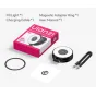 Комплект светильника Ulanzi LM21 Magnetic Fill Light черного цвета с магнитным адаптером, зарядным кабелем и инструкцией в оригинальной упаковке