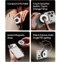 Ulanzi LM21 Magnetic Fill Light – compact foldable MagSafe-compatible mini light with touch-sensitive temperature control for smartphone photography and vlogging