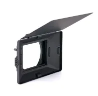 Tilta Mirage Pro matte box with adjustable sun visor and clamp-on adapter for 110mm lenses, featuring modular filter holders and lightweight carbon fiber designTilta Mirage Pro matte box with adjustable sun visor and clamp-on adapter for 110mm lenses, featuring modular filter holders and lightweight carbon fiber design