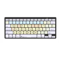 LogicKeyboard Dyslexie Bluetooth keyboard for Mac featuring dyslexia-friendly Dyslexie font and color-coded keys for improved readability and typing accuracy.LogicKeyboard Dyslexie Bluetooth keyboard for Mac featuring dyslexia-friendly Dyslexie font and color-coded keys for improved readability and typing accuracy.