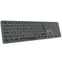 LogicKeyboard Dyslexie TITAN bezvadu tastatūra Mac ar Dyslexie šrifta taustiņiem, ANSI izkārtojumu un titāna pelēkā alumīnija korpusu