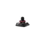 Tilta HDA-T08-MMA Mitchell Mount Adapter for Hydra Alien Mini featuring a red locking collar and CNC-machined aluminum base with four pass-through holes.