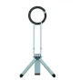 Ulanzi MA30 Mint Green Carabiner Tripod with Magnetic Phone Mount - Compact foldable phone tripod for vlogging and content creation