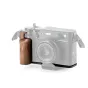 Крепление Tilta с деревянной ручкой из орехового дерева для Fujifilm X100VI, предназначенное для удобного удержания и быстрой смены на штатив.