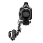 Tilta Pro Kit modular camera cage for Canon C400 with V-Mount battery plate, top handle, and USB-C control extension arm – top view
