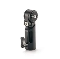 Tilta Nucleus-M II Baby Pin Adapter for monitor holder - close-up side view featuring a secure locking mechanism and threaded pin attachmentTilta Nucleus-M II Baby Pin Adapter for monitor holder - close-up side view featuring a secure locking mechanism and threaded pin attachment