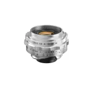 Thypoch Ksana 21mm f/3.5 ASPH silver lens for Leica M mount featuring manual focus, a 9-blade iris, and a compact design.Thypoch Ksana 21mm f/3.5 ASPH silver lens for Leica M mount featuring manual focus, a 9-blade iris, and a compact design.