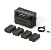 Зарядная станция Tilta NP-W235 с 4 аккумуляторами NP-W235 и USB-C кабелем для быстрой зарядки 45W, компактный EDC дизайнЗарядная станция Tilta NP-W235 с 4 аккумуляторами NP-W235 и USB-C кабелем для быстрой зарядки 45W, компактный EDC дизайн