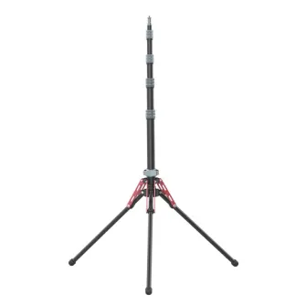Ulanzi MT-49 carbon fiber tripod with adjustable legs and detachable monopod column, black color, 1.9m extended height, ideal for cameras and lighting equipment