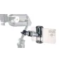 Tilta Rotatable Phone Mounting Bracket V2 in titanium gray with 360° rotation and 180° tilt, securely holding a smartphone on a 15mm rod, compatible with Hydra Alien Mini arm for professional video and live streaming setups.