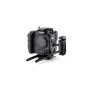 Tilta camera cage for Canon C80 advanced kit featuring NATO side handle, LWS base plate, and extended button panels for easy access.