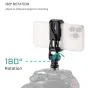 Крепление Tilta Rotatable Phone Mounting Bracket V2 с адаптером под холодный башмак и 180-градусным поворотом для мониторинга камеры смартфона