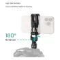 Tilta Rotatable Phone Mounting Bracket V2 with 180-degree rotation for camera rigs, allowing smooth adjustment for versatile smartphone positioning.