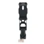 Tilta TA-PMB5-15K-B rotējamais telefonu fiksators 15mm stieņam ar silikona segumiem un pretgrieziena fiksēšanas pirkņiem stabilai montāžai profesionālās konstrukcijās