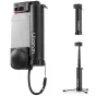 Ulanzi MT98 saliekamais selfi stiks un mini tripods ar izstiepjamu 57 cm garumu, kompaktā dizainā 360° kamerām, piemērots Insta360, ar universālu 1/4″ montāžu un rokas siksnu