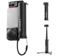 Ulanzi MT98 foldable selfie stick and mini tripod set with extendable 57 cm reach, compact design for 360 cameras, including Insta360, with universal 1/4-inch mount and wrist strapUlanzi MT98 foldable selfie stick and mini tripod set with extendable 57 cm reach, compact design for 360 cameras, including Insta360, with universal 1/4-inch mount and wrist strap