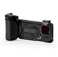 Tilta Khronos iPhone 16 Pro rokas komplekts ar atvērtu filtru nodalījumu, FSND 0.6 neitrālo blīvuma filtru, fokusa rokturi un bloķējošu skavu profesionālai mobilo filmu veidošanaiTilta Khronos iPhone 16 Pro rokas komplekts ar atvērtu filtru nodalījumu, FSND 0.6 neitrālo blīvuma filtru, fokusa rokturi un bloķējošu skavu profesionālai mobilo filmu veidošanai