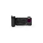 Tilta Khronos iPhone 16 Pro handheld kit with focus handle, built-in ND filters FSND 0.6 and 1.2, and locking clamp for secure tripod mounting