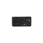 Tilta Khronos iPhone 16 Pro Max case black rear view with rugged design, built-in camera cage, and locking clamp for accessories