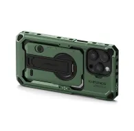 Tilta Khronos iPhone 16 Pro Max vāks mežzaļā krāsā ar kameru klasteri, dziļuma mērvienību un drošu stiprinājuma klipu papildinājumiemTilta Khronos iPhone 16 Pro Max vāks mežzaļā krāsā ar kameru klasteri, dziļuma mērvienību un drošu stiprinājuma klipu papildinājumiem