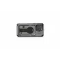 Tilta Khronos iPhone 16 Pro Max case rear view with rugged camera cage design, lens port, measurement dial, and locking clamp for accessories in Space Gray