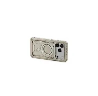 Кейс Tilta Khronos для iPhone 17 Pro бежевого цвета с интегрированным зажимом и точками крепления для аксессуаров для мобильной видеосъемкиКейс Tilta Khronos для iPhone 17 Pro бежевого цвета с интегрированным зажимом и точками крепления для аксессуаров для мобильной видеосъемки