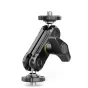 Ulanzi R102 double ball head magic arm with articulated design, featuring dual 360-degree rotating ball heads and 1/4-20 screws for versatile camera rig accessory mounting