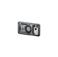 Tilta Khronos iPhone 17 Pro Max case Space Gray – rugged camera cage style protection with accessory mounting points and integrated power contactsTilta Khronos iPhone 17 Pro Max case Space Gray – rugged camera cage style protection with accessory mounting points and integrated power contacts