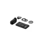 Tilta Khronos iPhone 17 Pro Max Street Snap Kit - black set with protective cage, Focus PD handle, Mini LED panel, magnetic 58mm polarizer filter, and filter tray