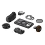 Tilta Khronos iPhone 17 Pro Ultimate Kit Space Gray – full disassembled view of professional mobile filmmaking rig with Focus PD Handle, cooling system, USB-C hub, ND filters, and wooden handle