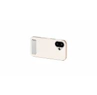 Tilta Khronos Lite iPhone 17 case in light orange with integrated kickstand and magnetic backplate featuring dual camera cutoutsTilta Khronos Lite iPhone 17 case in light orange with integrated kickstand and magnetic backplate featuring dual camera cutouts