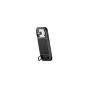 Tilta Khronos Lite iPhone 17 Pro case in black, side view showcasing magnetic back plate and built-in kickstand.