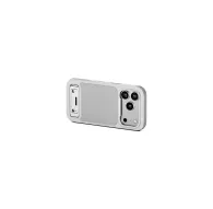 Tilta Khronos Lite iPhone 17 Pro čaula gaišā pelēkā krāsā ar magnētisko aizmugurējo plāksni un iebūvētu atbalsta stieni bezroku izmantošanaiTilta Khronos Lite iPhone 17 Pro čaula gaišā pelēkā krāsā ar magnētisko aizmugurējo plāksni un iebūvētu atbalsta stieni bezroku izmantošanai