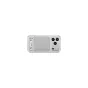 Tilta Khronos Lite iPhone 17 Pro case in light gray with built-in kickstand and magnetic back plate for accessories