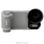 Tilta Khronos Lite iPhone 17 Pro radošo komplekts - elegants magnētiskais modulārais korpuss ar iebūvētu filtru turētāju profesionālai mobilajai filmēšanai, gaiši pelēks