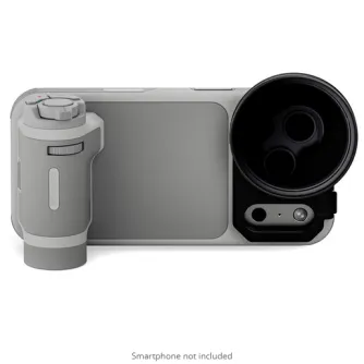 Tilta Khronos Lite iPhone 17 Pro Creator Kit - sleek magnetic modular case with built-in filter holder for professional mobile filmmaking, light gray