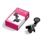 Ulanzi SK28 Tesla Magnetic Screen Mount with 360-degree rotation, compact foldable design, and 1 kg capacity alongside its packaging and extended mount view