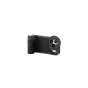 Tilta Khronos Lite iPhone 17 Pro handheld kit in black featuring an ergonomic Bluetooth control handle and a 58mm filter tray attached.