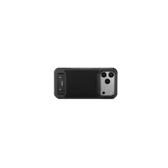 Чехол Tilta Khronos Lite для iPhone 17 Pro Max черного цвета с встроенной подставкой и магнитной задней панелью для объективов и сенсоров