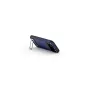 Tilta Khronos Lite iPhone 17 Pro Max case in navy blue with integrated kickstand, featuring a magnetic back plate and reinforced camera area.
