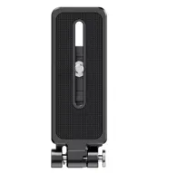 Ulanzi UKA11 foldable quick release L-plate top view featuring a 1/4-inch screw mount and silicone grip pads for easy camera angle adjustmentsUlanzi UKA11 foldable quick release L-plate top view featuring a 1/4-inch screw mount and silicone grip pads for easy camera angle adjustments