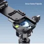 Ulanzi UKA11 foldable L-plate with Arca-Swiss compatibility for quick camera angle adjustments, featuring durable aluminum construction and silicone grip pads