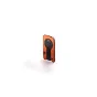 Tilta Khronos magnetic backplate for iPhone 16 Pro Max in orange with adjustable kickstand and secure finger strap