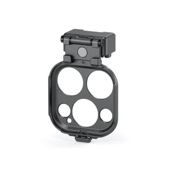 Tilta Khronos Quick Release Filter Tray - Space Gray, magnetic mount for camera lenses or smartphones, swivel design with multiple cutouts for filter placement