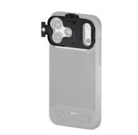 Крепление Tilta Khronos для быстросъемных магнитных фильтров к чехлу iPhone 17 Pro Max - черный алюминиевый крепеж с фиксирующим замком для трехлинзовых фильтровКрепление Tilta Khronos для быстросъемных магнитных фильтров к чехлу iPhone 17 Pro Max - черный алюминиевый крепеж с фиксирующим замком для трехлинзовых фильтров